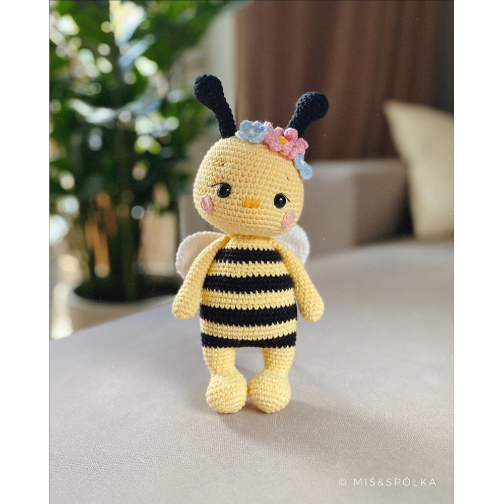 PATTERN Bee  Crochet Bee Pattern  Amigurumi Bee Pattern  Crocheted Baby Bee Pattern  PDF Crochet Pattern 4