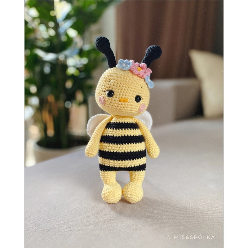 PATTERN Bee  Crochet Bee Pattern  Amigurumi Bee Pattern  Crocheted Baby Bee Pattern  PDF Crochet Pattern 4