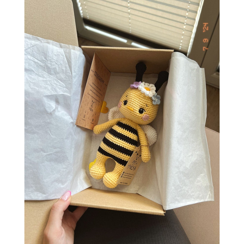 PATTERN Bee  Crochet Bee Pattern  Amigurumi Bee Pattern  Crocheted Baby Bee Pattern  PDF Crochet Pattern 2