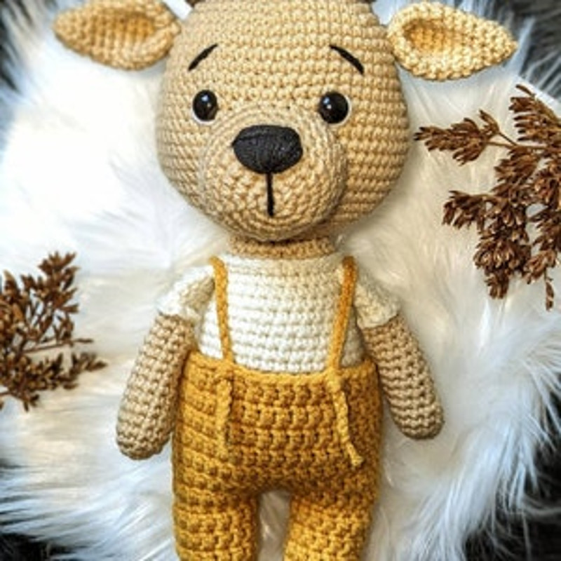 Crochet Pattern Doll Christmas Reindeer Amigurumi Pattern Christmas Reindeer TUTORIAL Doll Christmas Reindeer 16