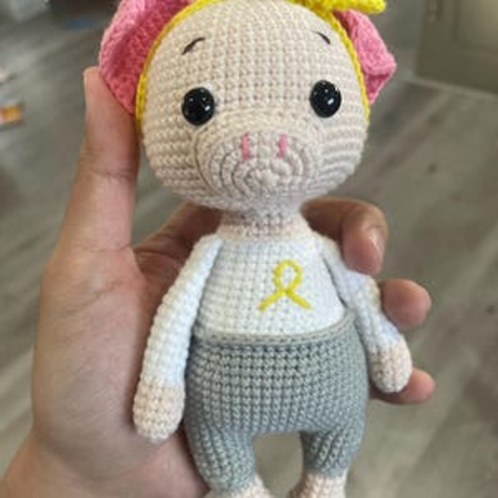 PATTERN INSTRUCTIONS Pig Piggy Pillow Pattern Cute Pig Plushie Pattern Crochet Piggy Pattern 15