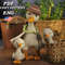 Crochet Pattern Easter Goose Amigurumi Duck Pattern PDF In Eng Crochet Goose With Little Goslings Amigurumi Bird Croc 0