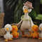 Crochet Pattern Easter Goose Amigurumi Duck Pattern PDF In Eng Crochet Goose With Little Goslings Amigurumi Bird Croc 5