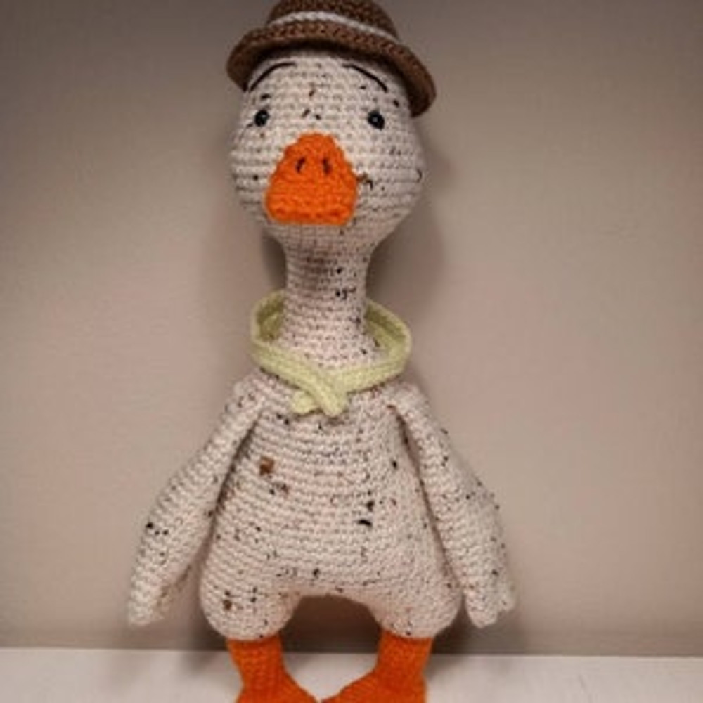 Crochet Pattern Easter Goose Amigurumi Duck Pattern PDF In Eng Crochet Goose With Little Goslings Amigurumi Bird Croc 9