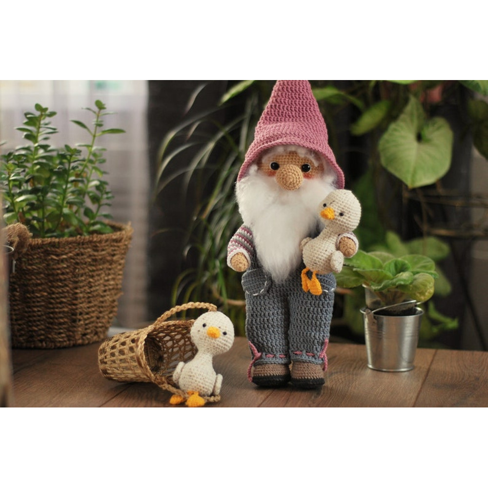 Crochet Easter Pattern Gnomes Grandfather And Grandmother Amigurumi Pattern PDF In Eng Set Of 3 Patterns In 1 Easter G 8