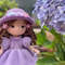 Emma Crochet Doll Pattern Hydrangea Doll Amigurumi Doll Pattern PDF English Tutorial 0