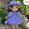 Emma Crochet Doll Pattern Hydrangea Doll Amigurumi Doll Pattern PDF English Tutorial 8
