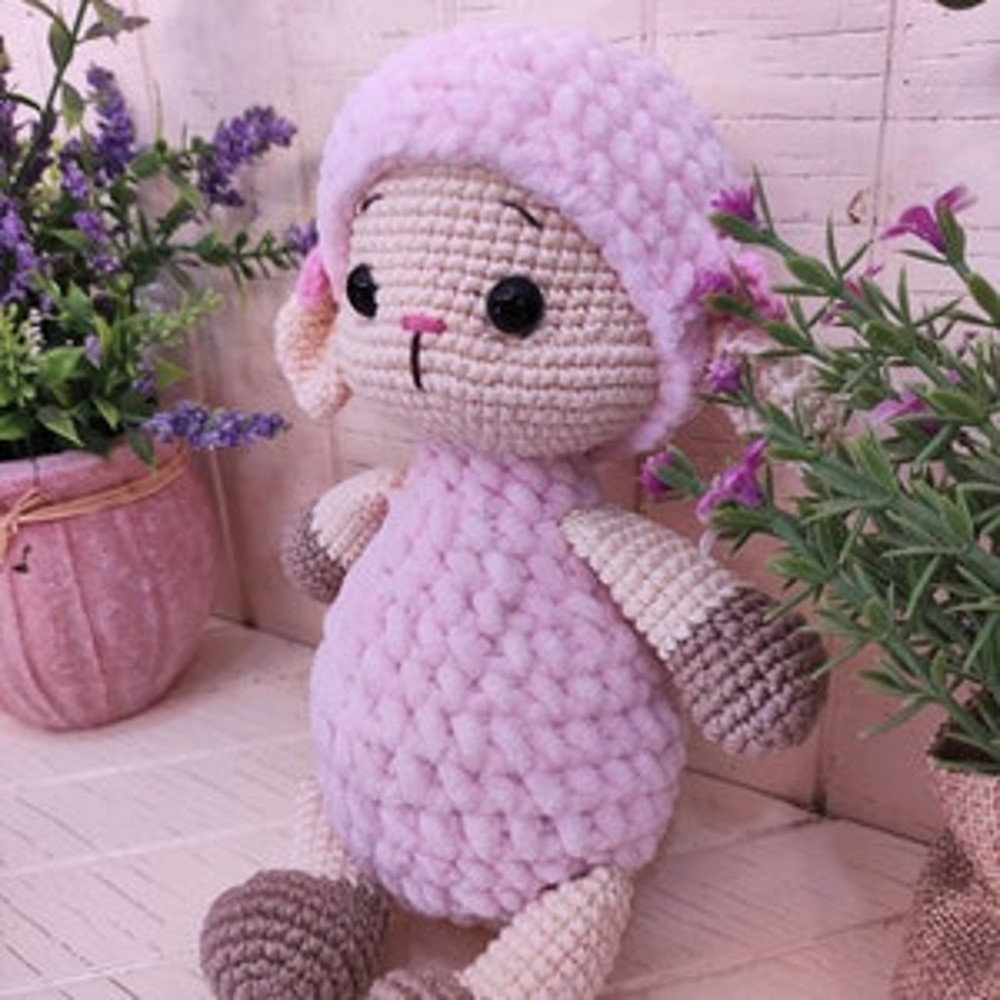 DIY Crochet Sheep PATTERN PDF  Easy Amigurumi Lamb Pattern  Meemi The Sheep 0