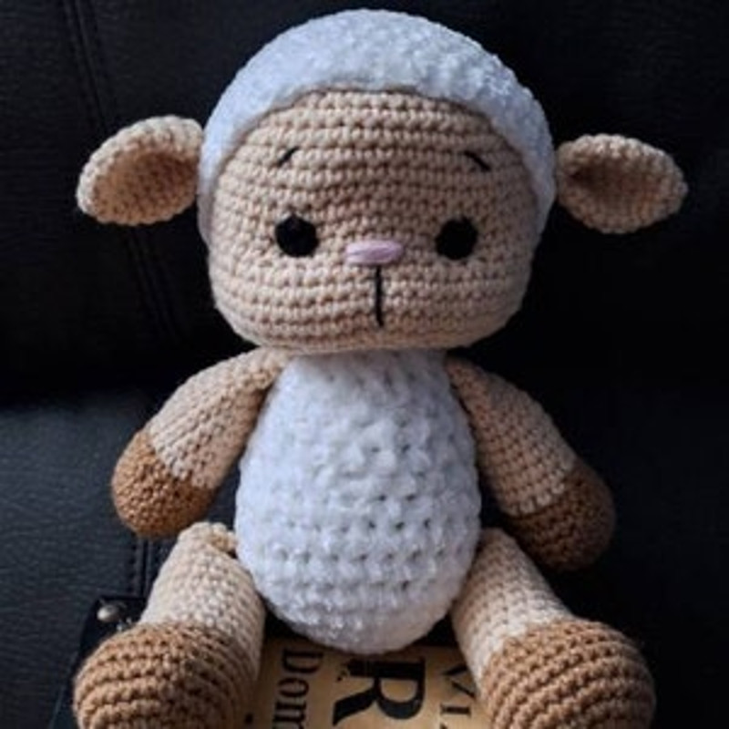 DIY Crochet Sheep PATTERN PDF  Easy Amigurumi Lamb Pattern  Meemi The Sheep 11