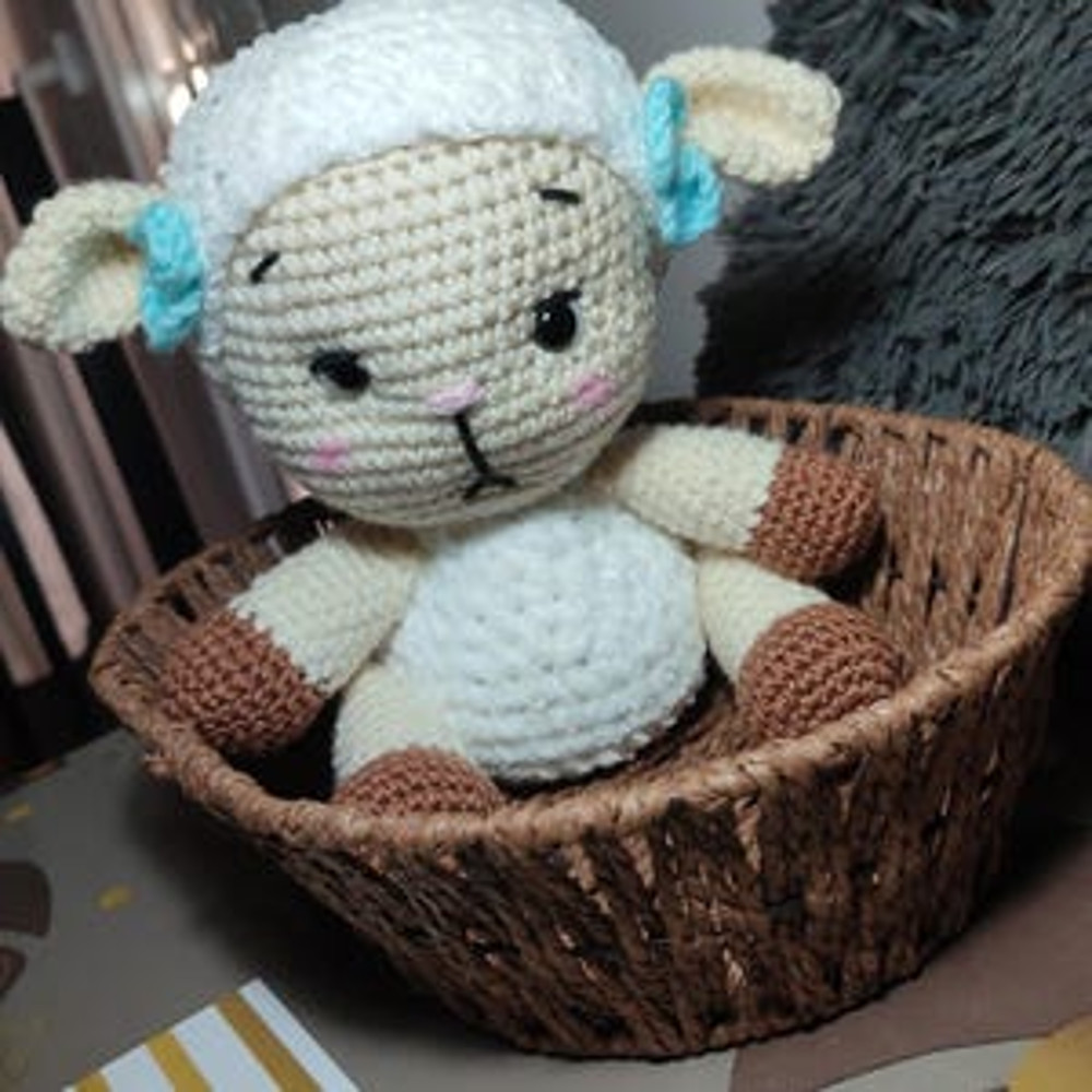 DIY Crochet Sheep PATTERN PDF  Easy Amigurumi Lamb Pattern  Meemi The Sheep 13
