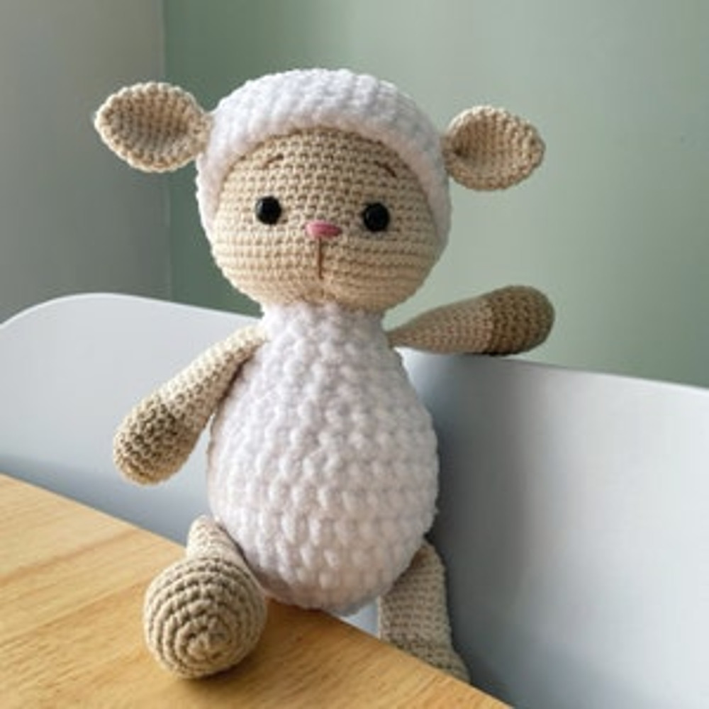 DIY Crochet Sheep PATTERN PDF  Easy Amigurumi Lamb Pattern  Meemi The Sheep 2