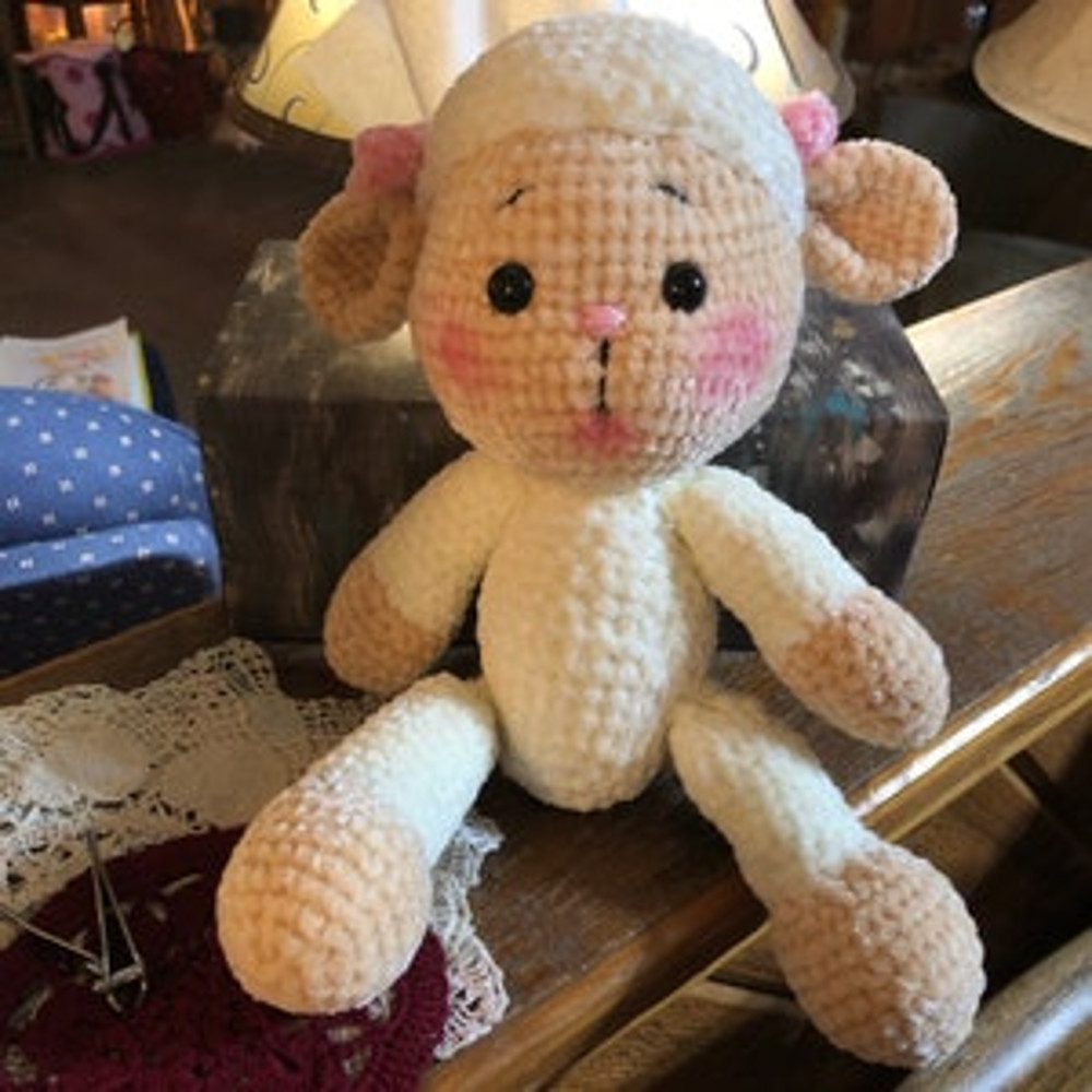 DIY Crochet Sheep PATTERN PDF  Easy Amigurumi Lamb Pattern  Meemi The Sheep 6