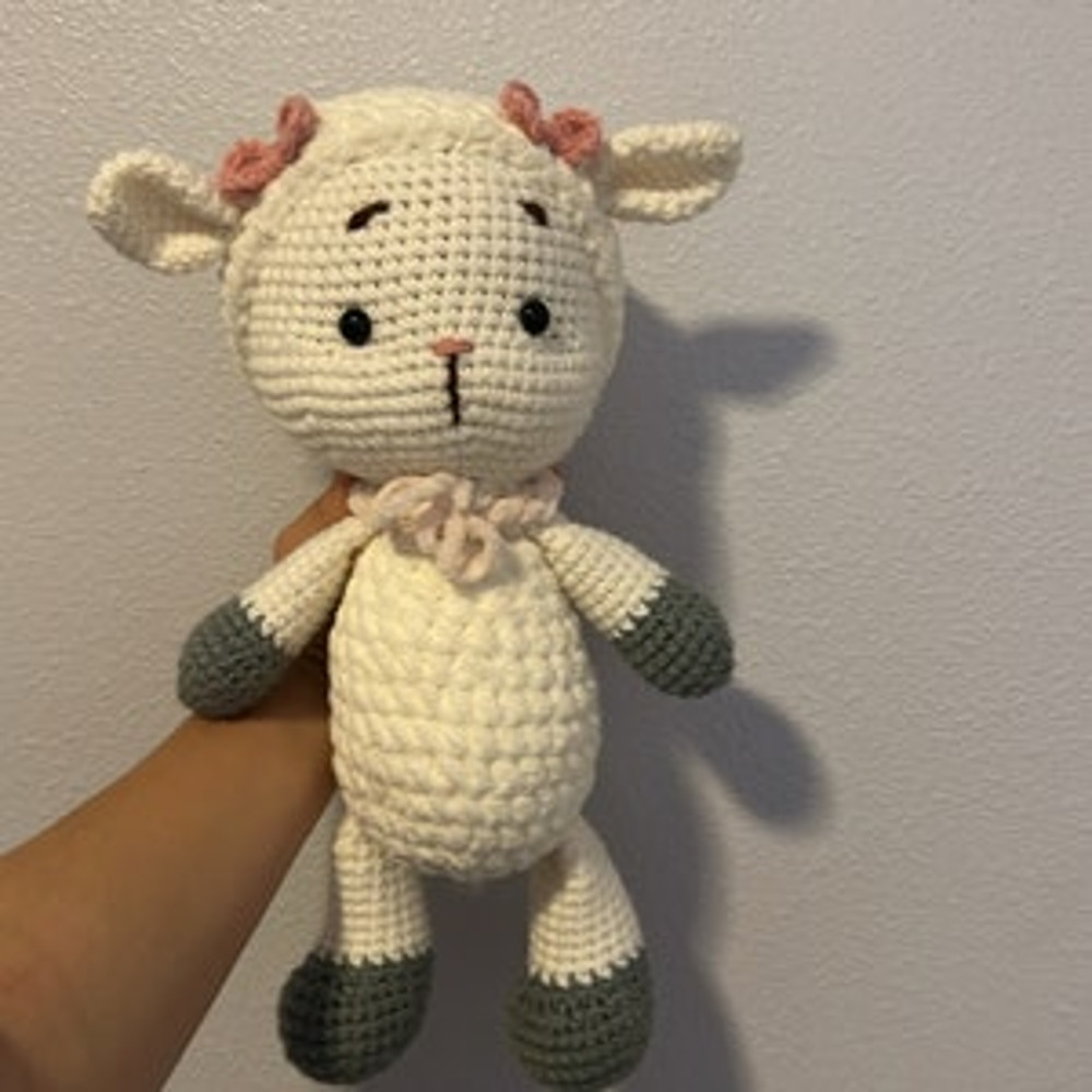 DIY Crochet Sheep PATTERN PDF  Easy Amigurumi Lamb Pattern  Meemi The Sheep 7