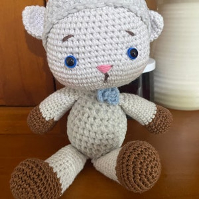 DIY Crochet Sheep PATTERN PDF  Easy Amigurumi Lamb Pattern  Meemi The Sheep 8