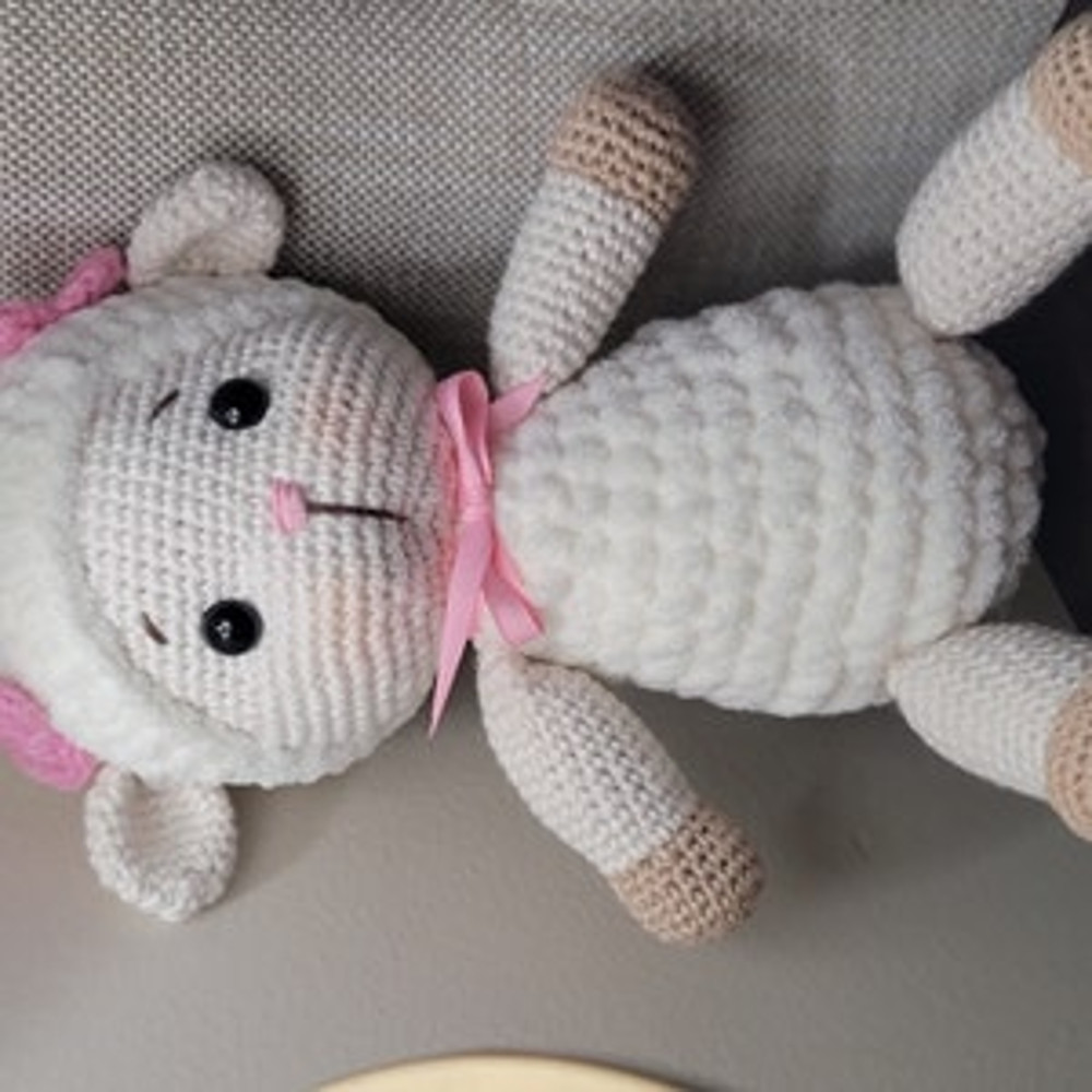 DIY Crochet Sheep PATTERN PDF  Easy Amigurumi Lamb Pattern  Meemi The Sheep 9