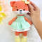 DIY Fox Crochet PATTERN PDF  Crochet Fox Amigurumi Pattern  Lilly The Fox Doll 7