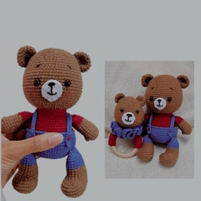 Crochet PATTERN Bear Crochet Bear Amigurumi Pattern Amigurumi Bear Crochet Ballerina Bear Pattern Easy Crochet Patte 0