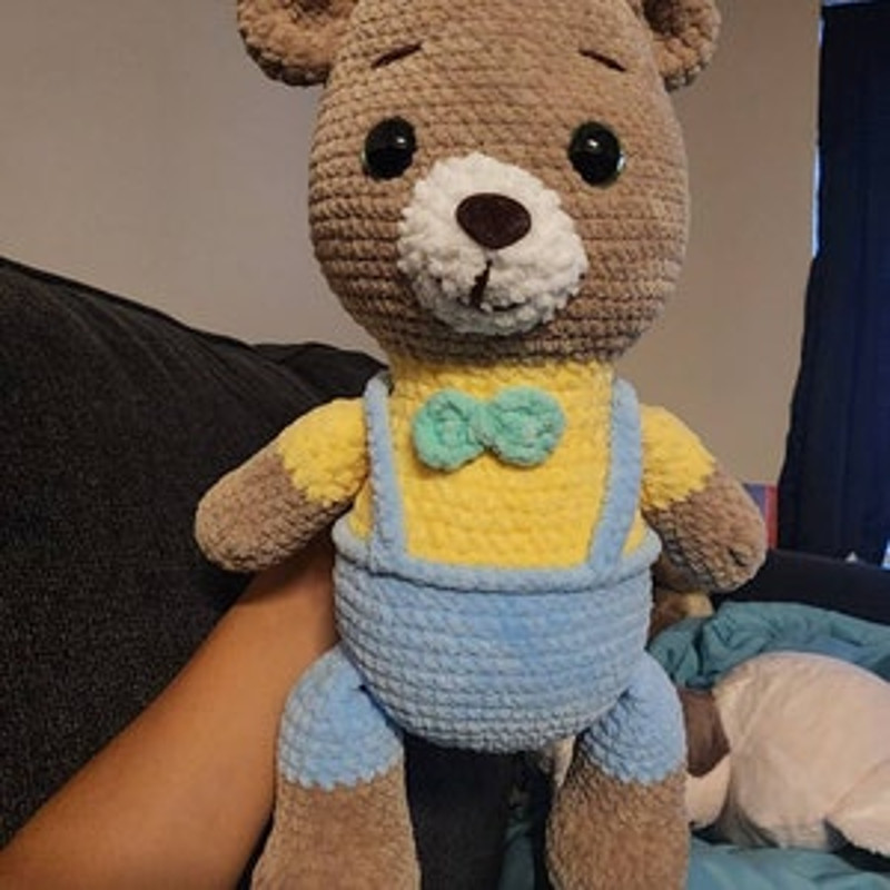 Crochet PATTERN Bear Crochet Bear Amigurumi Pattern Amigurumi Bear Crochet Ballerina Bear Pattern Easy Crochet Patte 4
