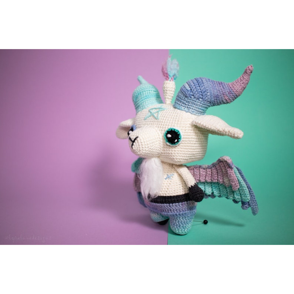 Crochet Pattern Baphomet Amigurumi Pattern PDF English US By Lyra Lune 3