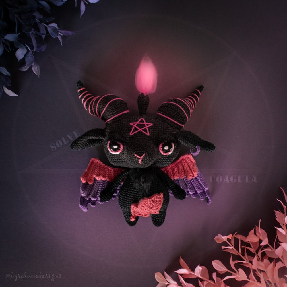 Crochet Pattern Baphomet Amigurumi Pattern PDF English US By Lyra Lune 5