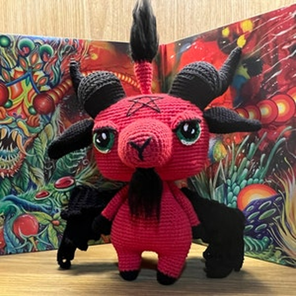 Crochet Pattern Baphomet Amigurumi Pattern PDF English US By Lyra Lune 11