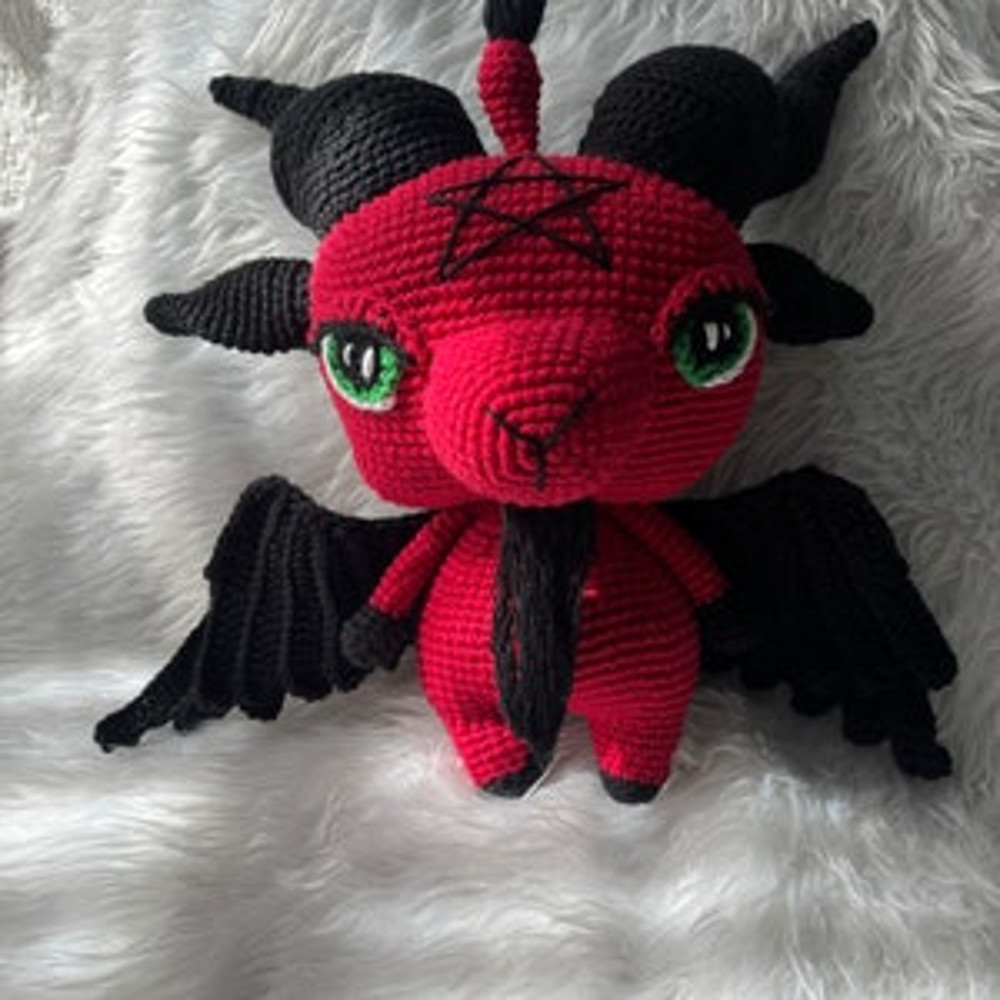 Crochet Pattern Baphomet Amigurumi Pattern PDF English US By Lyra Lune 14