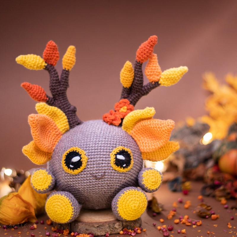 Crochet Pattern Willow The Forest Spirit Amigurumi Pattern US Terms PDF 8