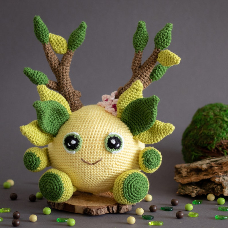 Crochet Pattern Willow The Forest Spirit Amigurumi Pattern US Terms PDF 10