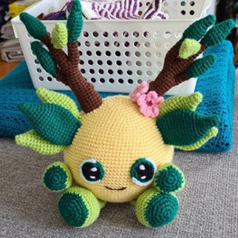Crochet Pattern Willow The Forest Spirit Amigurumi Pattern US Terms PDF 12
