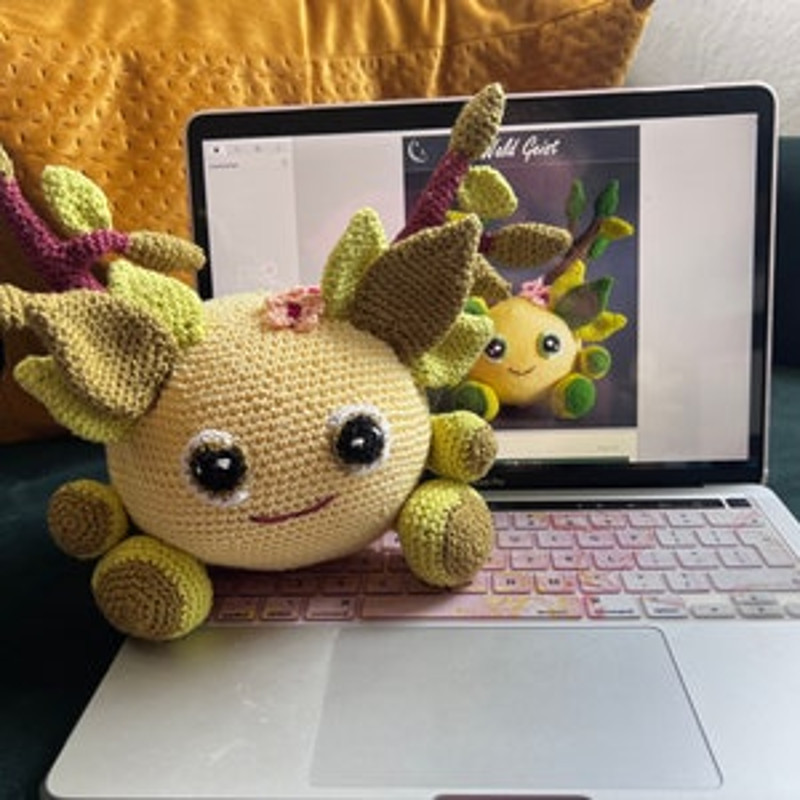 Crochet Pattern Willow The Forest Spirit Amigurumi Pattern US Terms PDF 15