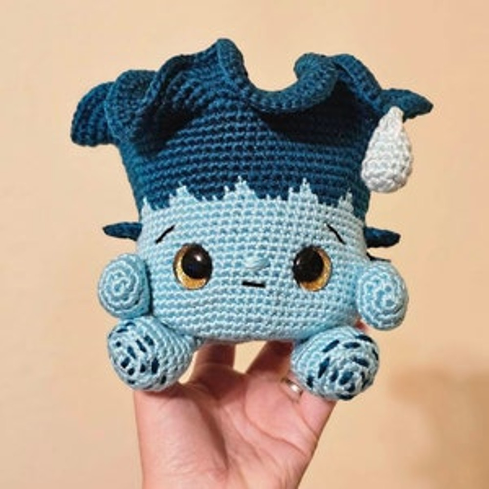 Crochet Pattern Mushroom Trio  Amigurumi Pattern US Terms PDF 16