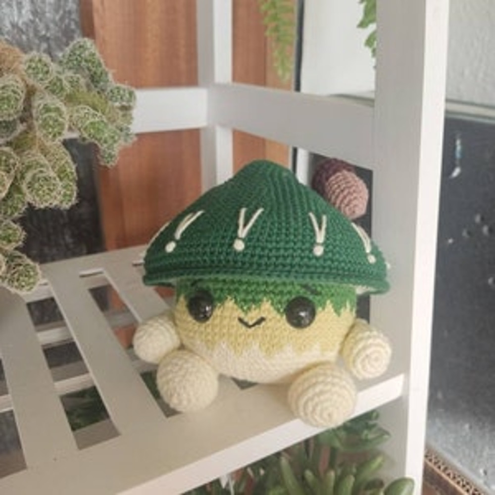 Crochet Pattern Mushroom Trio  Amigurumi Pattern US Terms PDF 17