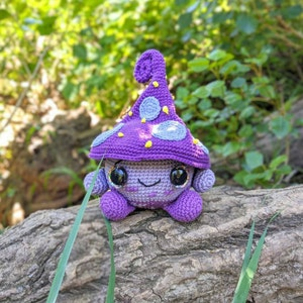 Crochet Pattern Mushroom Trio  Amigurumi Pattern US Terms PDF 19