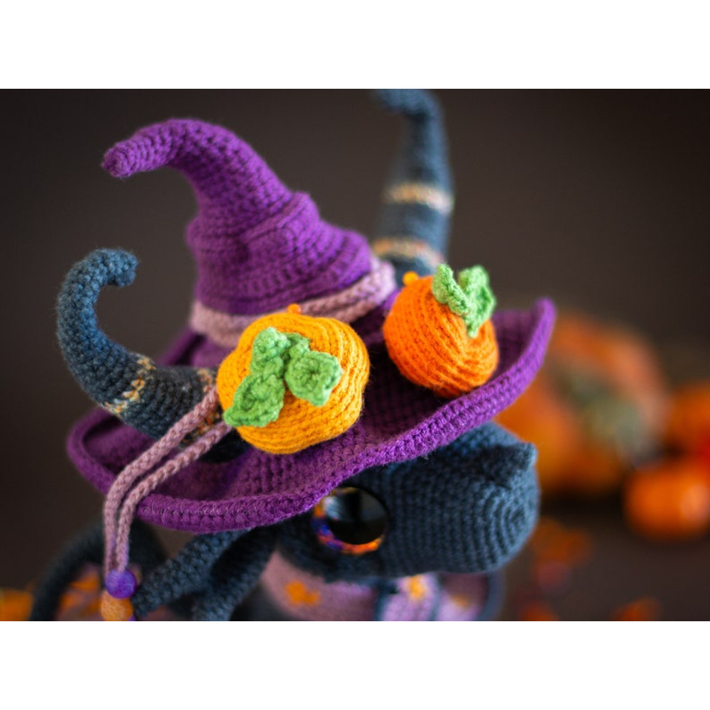 Crochet Pattern Umbra The Witchy Dragon Amigurumi Pattern US Terms PDF 1