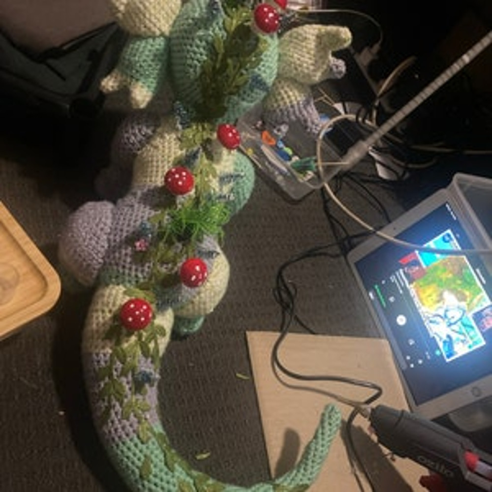 Crochet Pattern Umbra The Witchy Dragon Amigurumi Pattern US Terms PDF 10