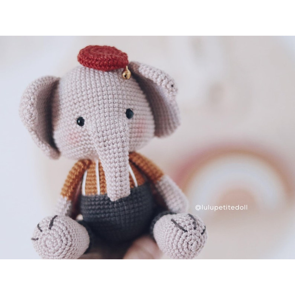 The Little Elico Pattern Elephant Crochet Pattern Read The Description Carefully 3