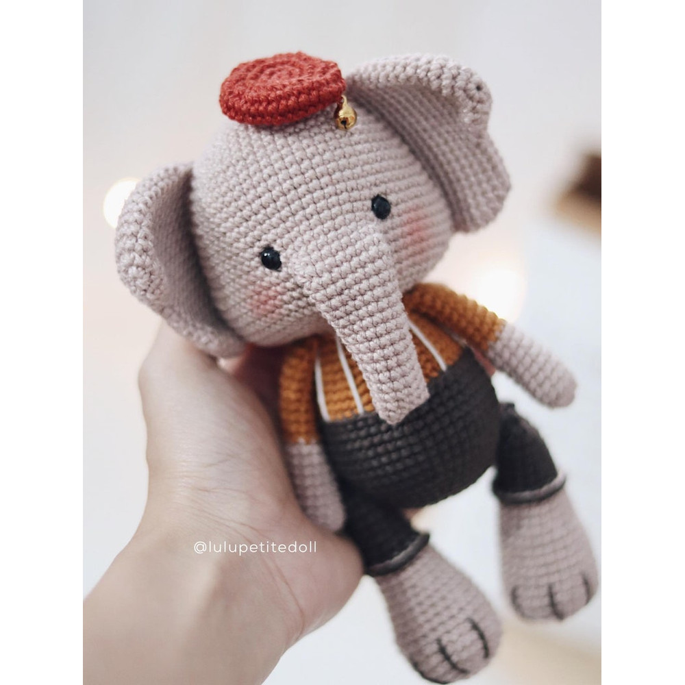 The Little Elico Pattern Elephant Crochet Pattern Read The Description Carefully 4