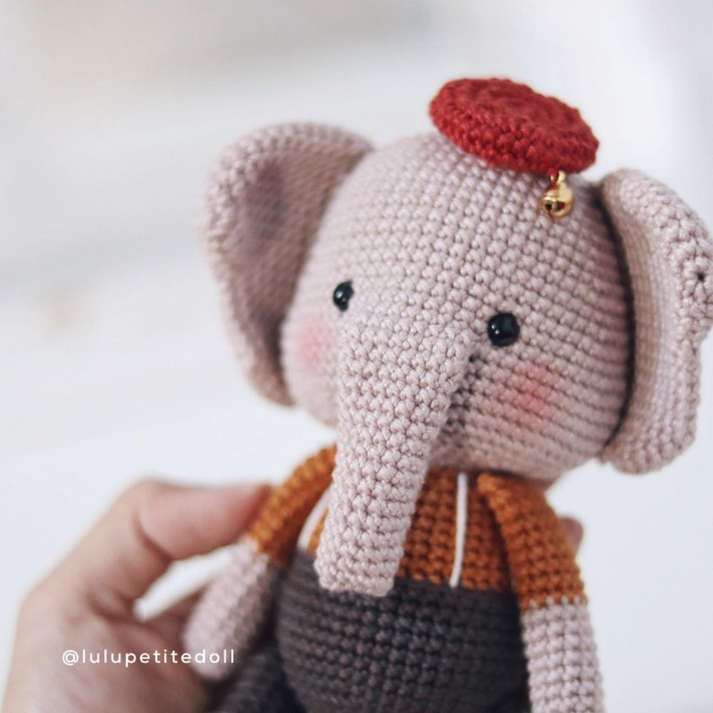 The Little Elico Pattern Elephant Crochet Pattern Read The Description Carefully 6