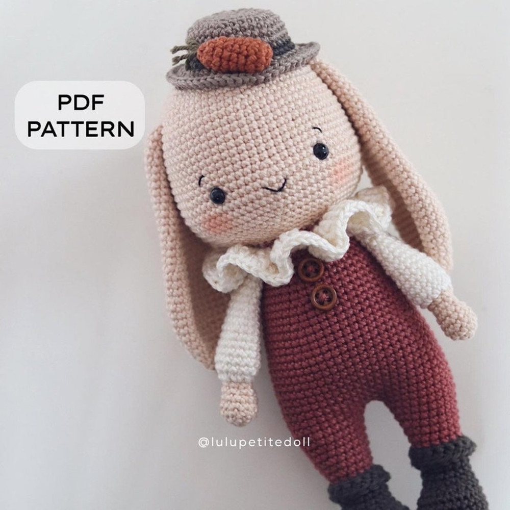 Sulli The Bunny Crochet Pattern Amigurumi Crochet Pattern Read The Description Carefully 1