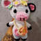 2in1 Crochet Pattern  Chubby Milky Cow Crochet Milk Cow Pattern Cute Farm Animal 5