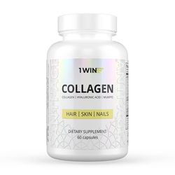 Collagen, Hyaluronic Acid, Vitamine C, 60 caps.