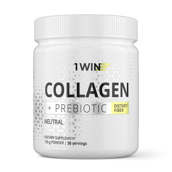 Collagen with prebiotic dietary fibers, Neutral taste, 180 g.jpg