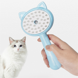 Cat Ear Pet Hair Removal Electric Brush: Effortless Grooming for Your Feline Friend