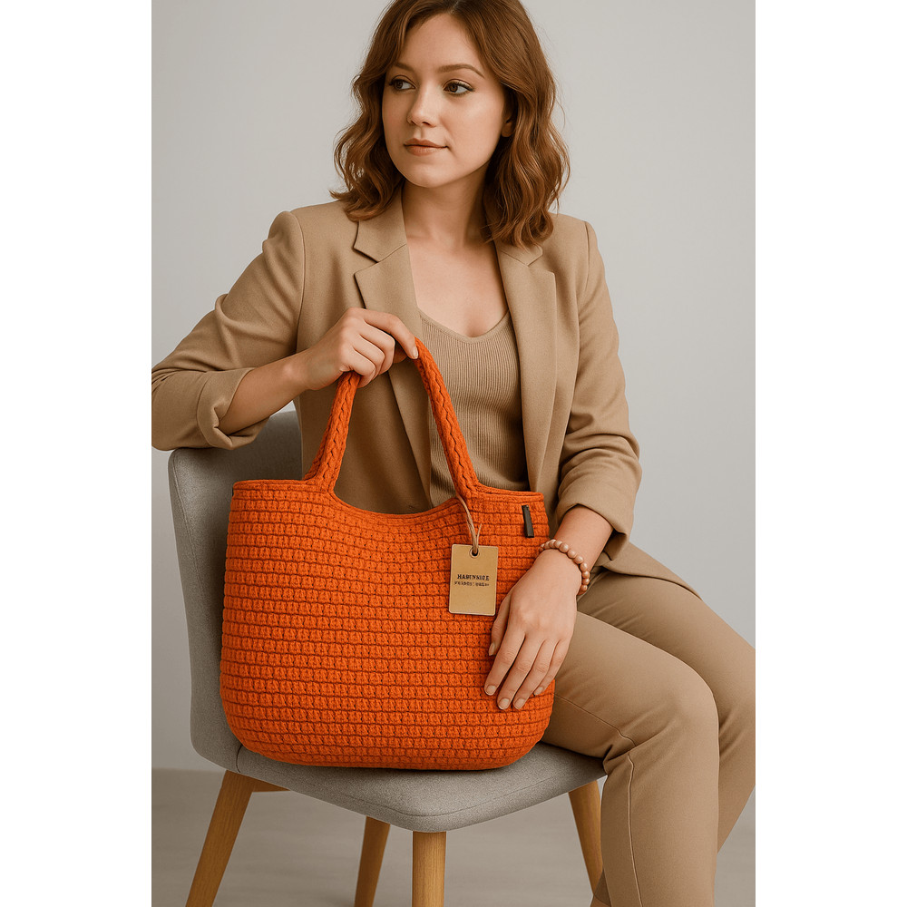 Crochet Bag Pattern XXL Tote  PDF Crochet Pattern For Large Handmade Bag  BeginnerFriendly 4