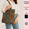 Square Sack Crochet Pattern  Granny Square Tote Bag PDF Boho Crochet Sack Pattern Colorful Crochet  2