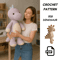 PDF Plush Big Dinosaur Crochet Pattern  Oversized Amigurumi Dinosaur Plush  DIY Giant Crochet Toy T 1