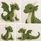 Fantasy Dragon Crochet Pattern PDF  Amigurumi Dragon Plush  DIY Crochet Toy Tutorial  Crochet Patte 2