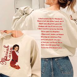 all i want for christmas is mariah carey sweatshirt, mariah carey xmas hoodie, christmas gift for family friends, best c