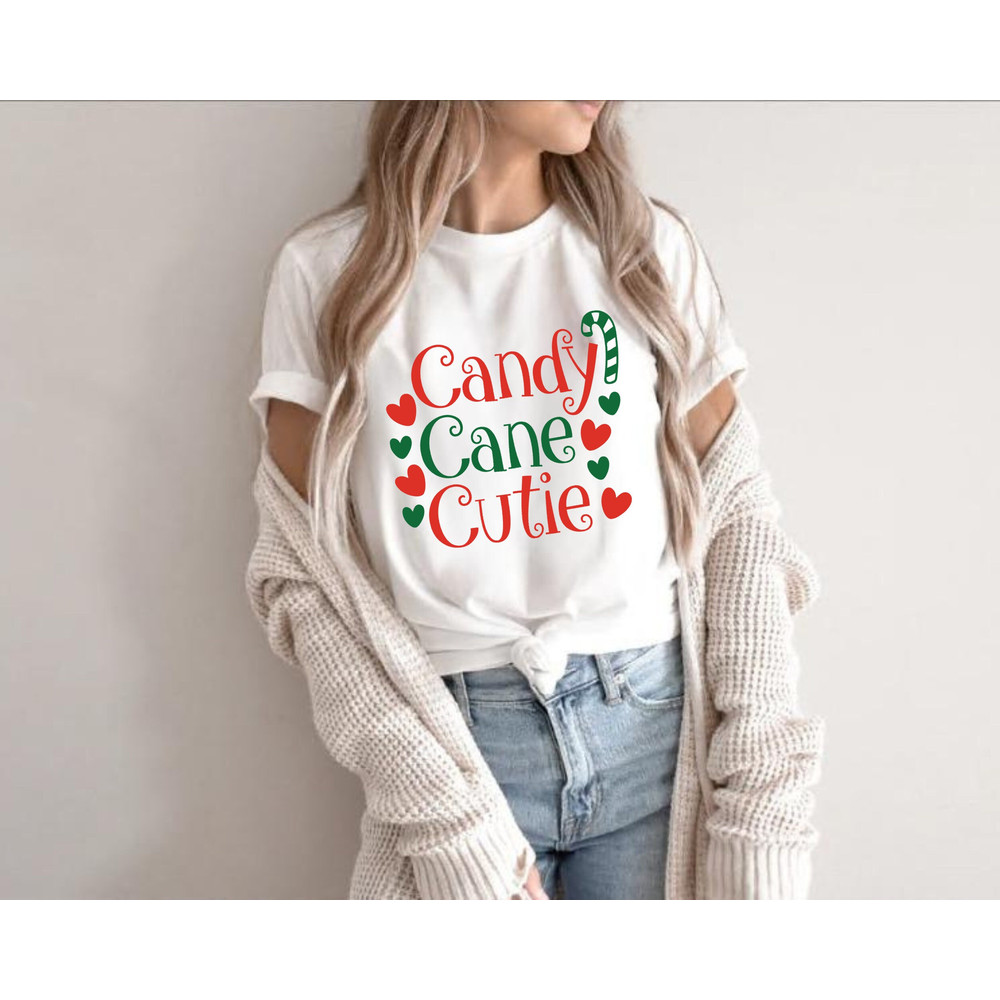 Candy Cane Cutie Shirt, Candy Cutie Shirt, Christmas Shirt, Christmas Gift, Gift For Her, Gift For Girls, Gift For Him.jpg