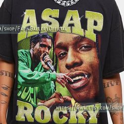 asap rocky vintage 90s raptees , hip hop rnb shirt, graphic tee shirt fg